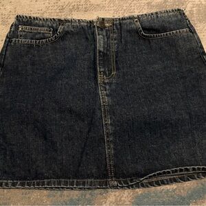 American Eagle Outfitters Dark Blue Mini Skirt size 10